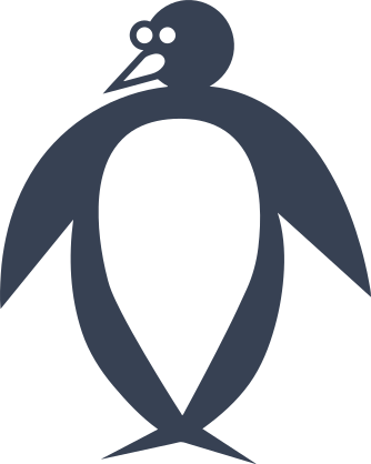 Puffy Penguin Sticker