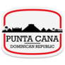 Punta Cana Badge Sticker