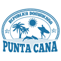 Punta Cana Blue Sticker