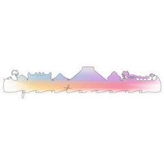 Punta Cana Watercolor Sticker