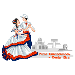 Punto Guanacasteco Sticker