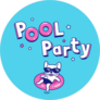 Pupper Pool Party Sticker