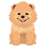 Puppy Chow Chow Dog Sticker