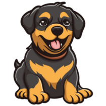Puppy Rottweiler Sticker