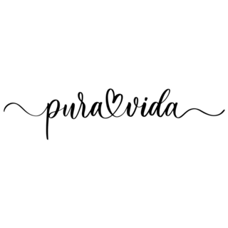 Pura Vida Love Sticker