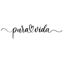 Pura Vida Love Sticker