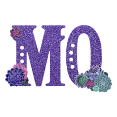 Purple Territory Abbreviation Of  Missouri