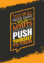 Push Yourself Workout Sticker