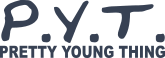 P.Y.T. - Pretty Young Thing Vinyl Lettering Sticker