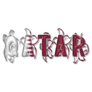 Qatar Flag Text Illustration Sticker