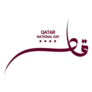 Qatar National Day Written In Arabic Sticker
