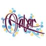 Qatar Swirl Lettering Sticker