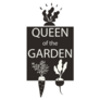 Queen Of Garden Illustration Sticker