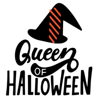 Queen of Halloween Sticker