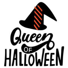 Queen of Halloween Sticker