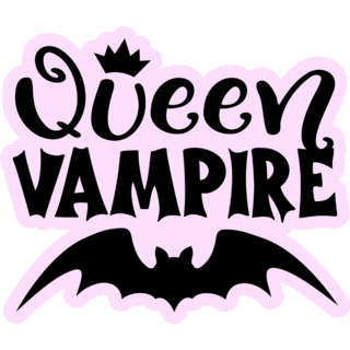 Queen Vampire Sticker