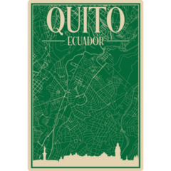 Quito, Ecuador Poster Sticker