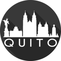 Quito Skyline Sticker