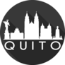 Quito Skyline Sticker