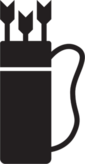 Quiver Arrow Holder Container Case Sticker
