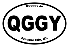 Quoggy Jo Oval Sticker