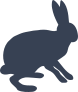 Rabbit Sitting Sticker