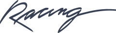 Racing Vinyl Lettering Sticker