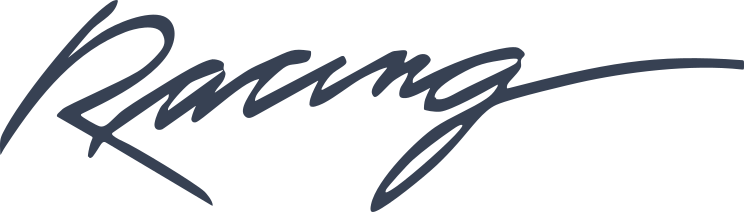 Racing Vinyl Lettering Sticker