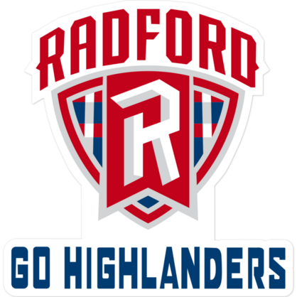 Radford Highlanders NCAA Logo Sticker