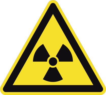 Radioactive Sign Sticker