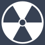 Radioactive Symbol Sticker