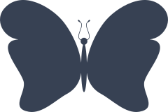 Raidient Butterfly Sticker