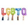 Rainbow Balloons Lgbtq Pride Sticker
