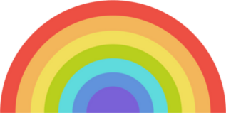 Rainbow Dome Sticker