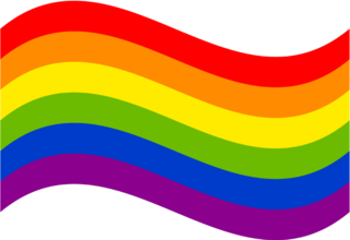 Rainbow Freedom Flag Stickers