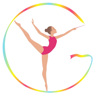 Rainbow Gymnastics Sticker