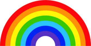 Rainbow Icon Sticker