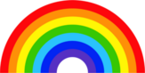 Rainbow Icon Sticker