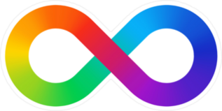Rainbow Infinity Sign Sticker