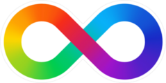 Rainbow Infinity Sign Sticker