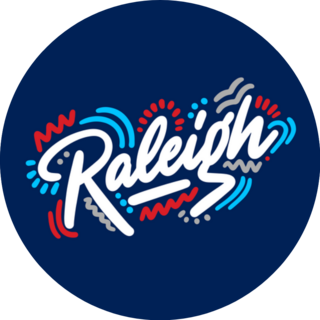 Raleigh Handwritten North Carolina City Sticker