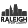 Raleigh North Carolina Skyline Travel Sticker