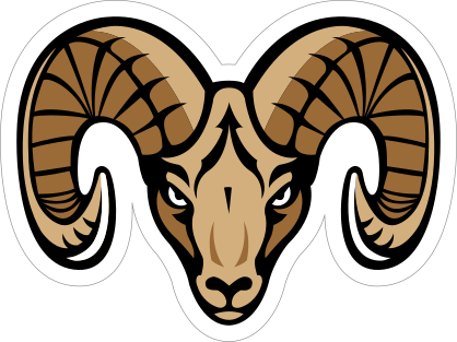 Ram Mascot Sticker