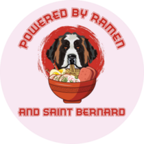 Ramen Bernard Sticker