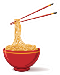 Ramen Noodles Sticker
