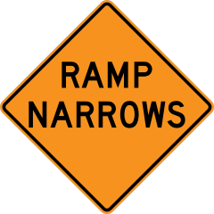Ramp Narrows Sticker