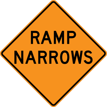 Ramp Narrows Sticker