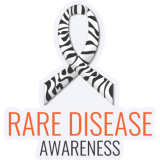 Rare Disease Awareness Ribbon Sticker