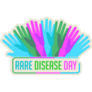 Rare Disease Day Badge Sticker