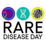 Rare Disease Day Lettering Sticker